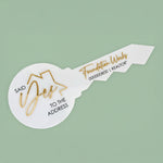 Realtor Yes to the Address Key Acrylic Sign